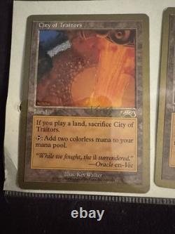 City of Traitors Exodus MTG, English, Magic the Gathering NM (3 of 4)