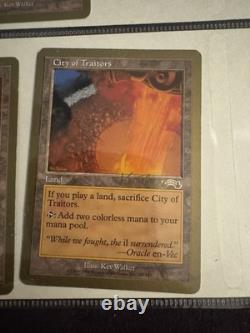 City of Traitors Exodus MTG, English, Magic the Gathering NM (3 of 4)
