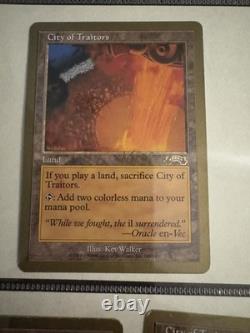 City of Traitors Exodus MTG, English, Magic the Gathering NM (3 of 4)