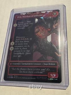 Clive, Ifrit's Dominant (Borderless) (Surge Foil) #530 Final Fantasy Foil MTG