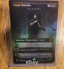 Count Dracula FOIL (Sorin the Mirthless) Magic the Gathering nm mtg foil ext art