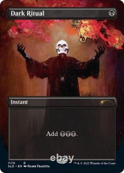 Dark Ritual 1170 Frank Frazetta NM Non Foil Mtg Magic The Gathering Secret Lair