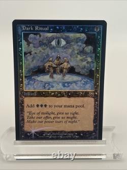Dark Ritual Mercurial Masques FOIL 1999 Near Mint Mtg Magic The Gathering Guay