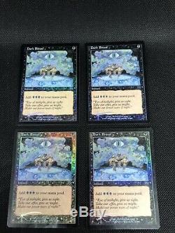 Dark Ritual x4 Foil Mercadian Masques Magic the Gathering MTG NM to LP