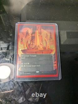 Deserted Temple (0146) (Borderless) -Edge of Eternities- (Galaxy Foil)(NM)