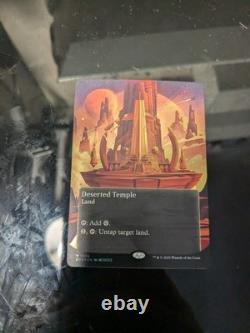 Deserted Temple (0146) (Borderless) -Edge of Eternities- (Galaxy Foil)(NM)