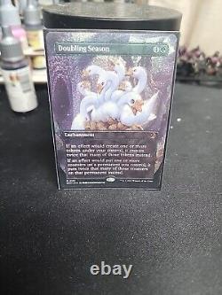 Doubling Season (Anime Borderless) (Confetti Foil) Wilds of Eldraine Enchanting