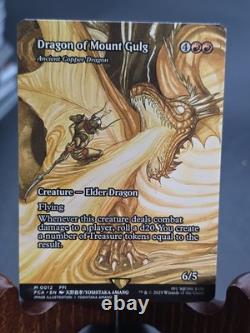 Dragon of Mount Gulg Ancient Copper Dragon (Showcase) Final Fantasy MTG NM