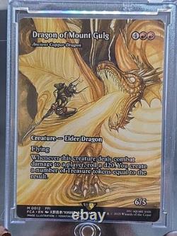 Dragon of Mount Gulg Ancient Copper Dragon (Showcase) Final Fantasy MTG NM