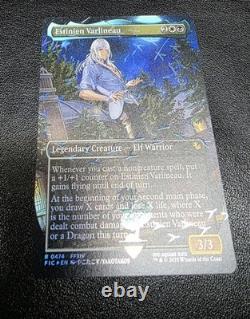 ESTUNIEN VARLINEAU MTG Magic Card Extended Art TRACK FOIL