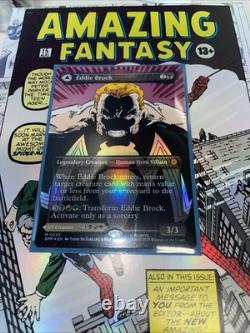 Eddie Brock (0233) (Borderless) Marvel's Spider-Man Foil Eddie Brock (0233) (Borderless) Marvel's Spider-Man Foil