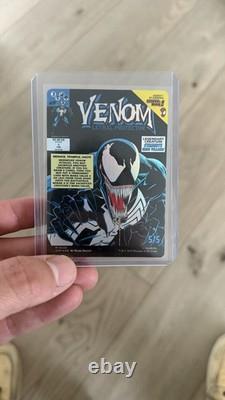 Eddie Brock (0233) (Borderless) Marvel's Spider-Man (SPM) FOIL! MTG Magic Eddie Brock (0233) (Borderless) Marvel's Spider-Man (SPM) FOIL! MTG Magic