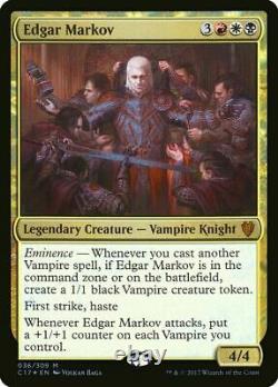 Edgar Markov Commander 2017 Light Play LP MTG Magic the Gathering