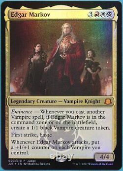 Edgar Markov (Judge) FOIL Promo NM Mythic Rare CARD (328524) ABUGames