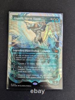 Elspeth, Storm Slayer (Showcase) (Halo Foil) Tarkir Dragonstorm Foil