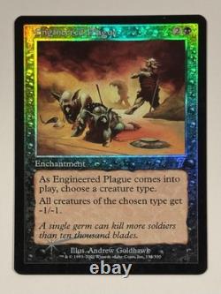 Engineered Plague 7th Edition Foil Magic the Gathering LP