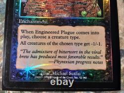 Engineered Plague Urza's Legacy Foil (PANGOLIN MTG) NM- /NM- See Pics