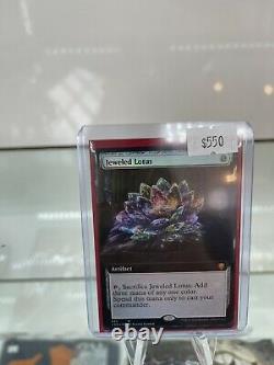 Extended Art Foil Jeweled Lotus MINT CONDITION from pack to sleeve only