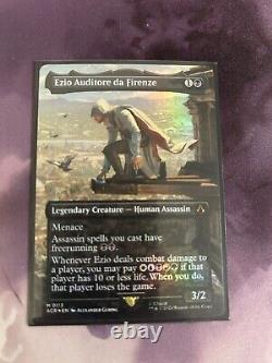 Ezio Auditore da Firenze Mythic Borderless Foil Assassin's Creed MTG