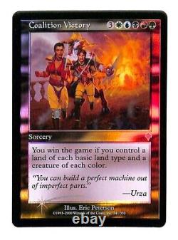 FOIL Coalition Victory Invasion NM RARE Magic The Gathering MTG Foils