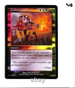 FOIL Coalition Victory Invasion NM RARE Magic The Gathering MTG Foils