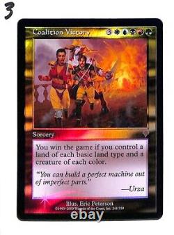 FOIL Coalition Victory Invasion NM RARE Magic The Gathering MTG Foils