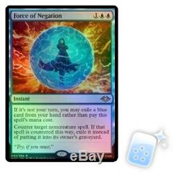 FOIL FORCE OF NEGATION Modern Horizons Magic MTG MINT CARD