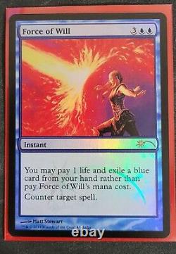FOIL Force of Will Judge Promo MTG