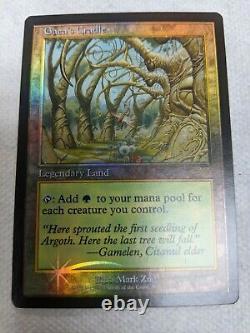 FOIL Gaea's Cradle, NM, Judge Promo