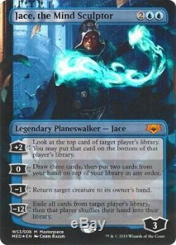 FOIL JACE, THE MIND SCULPTOR Masterpiece Series Mythic Edition Planeswalker NM
