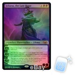 FOIL LILIANA, THE LAST HOPE Masterpiece Series Mythic Edition Planeswalker MTG