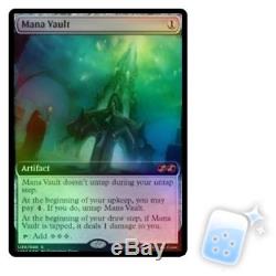 FOIL MANA VAULT Ultimate Masters Box Topper Magic MTG MINT CARD