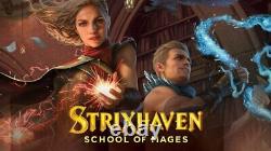 FOIL PREMIUM Strixhaven School of Mages Full Complete Set Sealed MtG