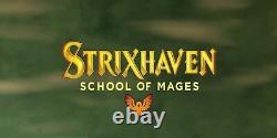 FOIL PREMIUM Strixhaven School of Mages Full Complete Set Sealed MtG