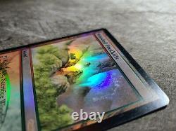 FOIL WOODED FOOTHILLS (JUDGE) Promo Magic MTG MP/LP CARD! SIGNED! ROB ALEXANDER