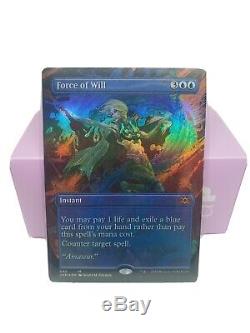 FOIL full art showcase Force of Will Double Masters