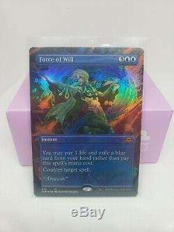 FOIL full art showcase Force of Will Double Masters