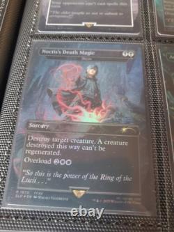 Final Fantasy Magic The Gathering Secret Lair Grimoire And Game Over Foils