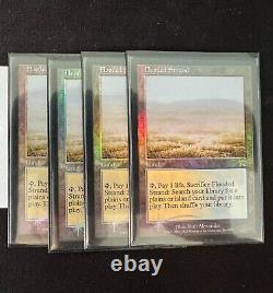 Flooded Strand Playset FOIL Onslaught Magic the Gathering Near Mint