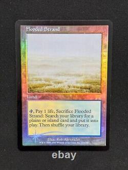 Flooded Strand Playset FOIL Onslaught Magic the Gathering Near Mint