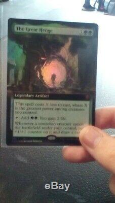 Foil Extended Art The Great Henge Throne of Eldraine Magic the Gathering MTG