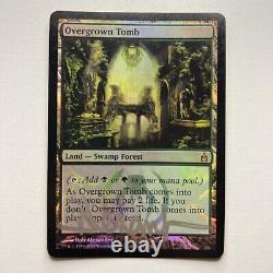 Foil Overgrown Tomb Ravnica 2005 SIGNED by Artist MTG Magic The Gathering