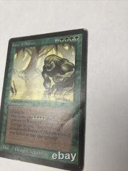 Force of Nature MTG (Magic the Gathering) Beta