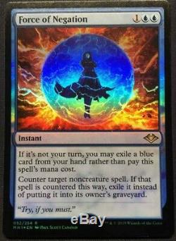 Force of Negation Foil Modern Horizons MTG NM-M