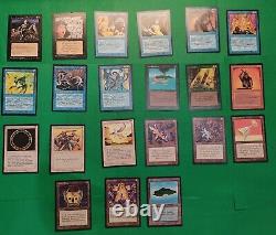 Foreign Black Bordered (FBB)-Partial Set- 23 Vintage Cards German MTG-NM