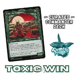Fynn, The Fangbearer Custom Commander Deck Infect EDH Deck MTG Mono Green