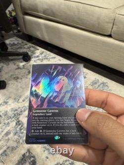 Gemstone Caverns (0061) (Borderless) Edge of Eternities Stellar REFULAR Foil