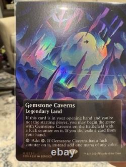 Gemstone Caverns (0061) (Borderless) Edge of Eternities Stellar REFULAR Foil