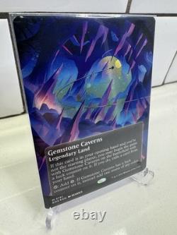 Gemstone Caverns (0151) (Borderless) (Galaxy Foil) Edge of Eternities