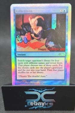 Gifts Given Special Occasion Foil